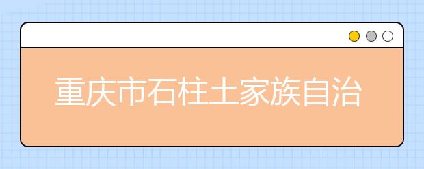 重庆市石柱土家族自治县第一职业学校2019年招生录取分数线