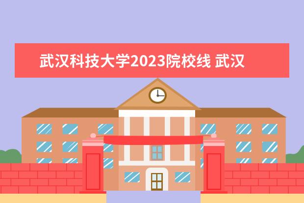 武汉科技大学2023院校线 武汉科技大学会计专硕分数线2023?